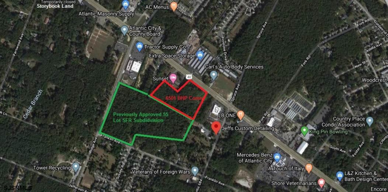 108 Franklin Ave, Egg Harbor Township, New Jersey 08234-4131, ,Lots/land,For Sale,Franklin Ave,538941