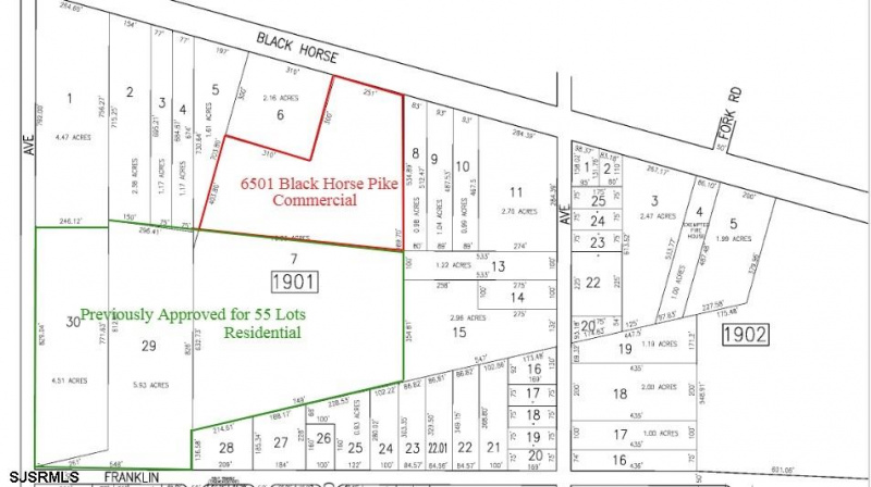 108 Franklin Ave, Egg Harbor Township, New Jersey 08234-4131, ,Lots/land,For Sale,Franklin Ave,538941