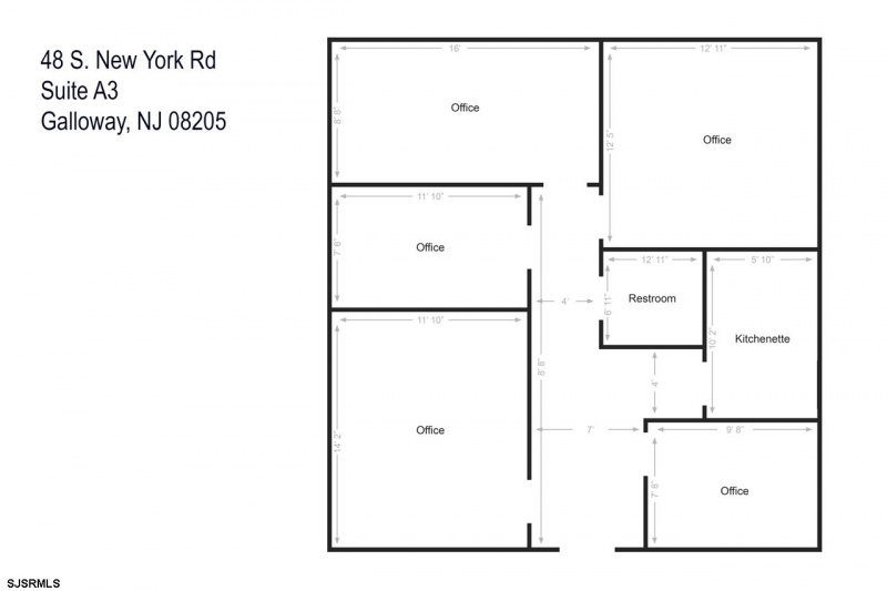 48 NEW YORK RD UNIT A-2, Smithville, New Jersey 08205, ,Commercial/industrial,For Sale,NEW YORK RD UNIT A-2,538924