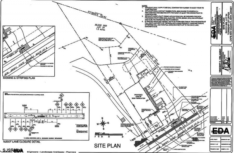 1220 Route 9 South, Ocean View, New Jersey 08230, ,Lots/land,For Sale,Route 9 South,539966