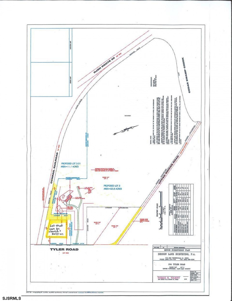 102 Tyler, Ocean View, New Jersey 08223, ,Lots/land,For Sale,Tyler,540007