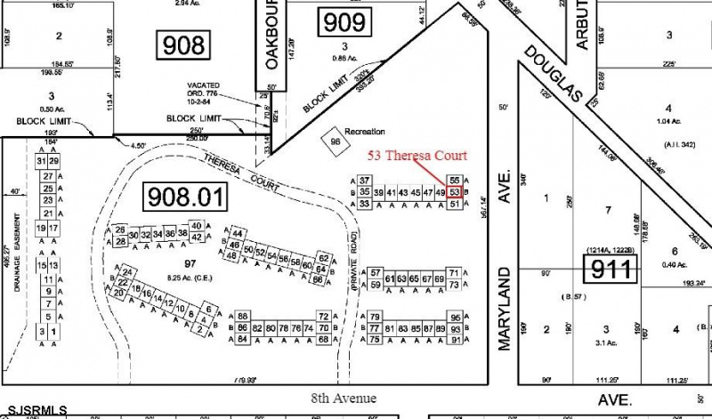 53 Theresa, Galloway Township, New Jersey 08215, 1 Bedroom Bedrooms, 3 Rooms Rooms,1 BathroomBathrooms,Condominium,For Sale,Theresa,543703